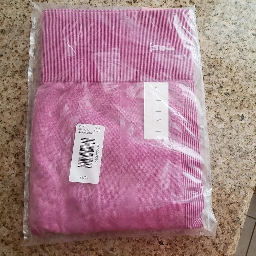 Lane Bryant Livi active high rise 7/8 tights leggings pink 22/24 NWT - Picture 3 of 7